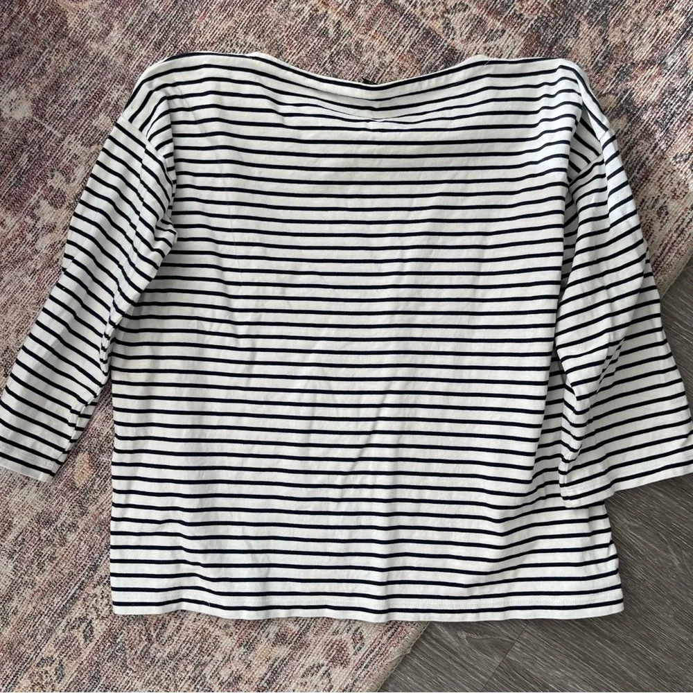 J. Crew Striped Blouse